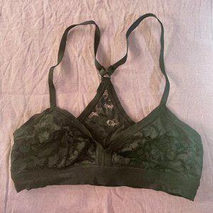 H&M Black Lace Racerback Bralette